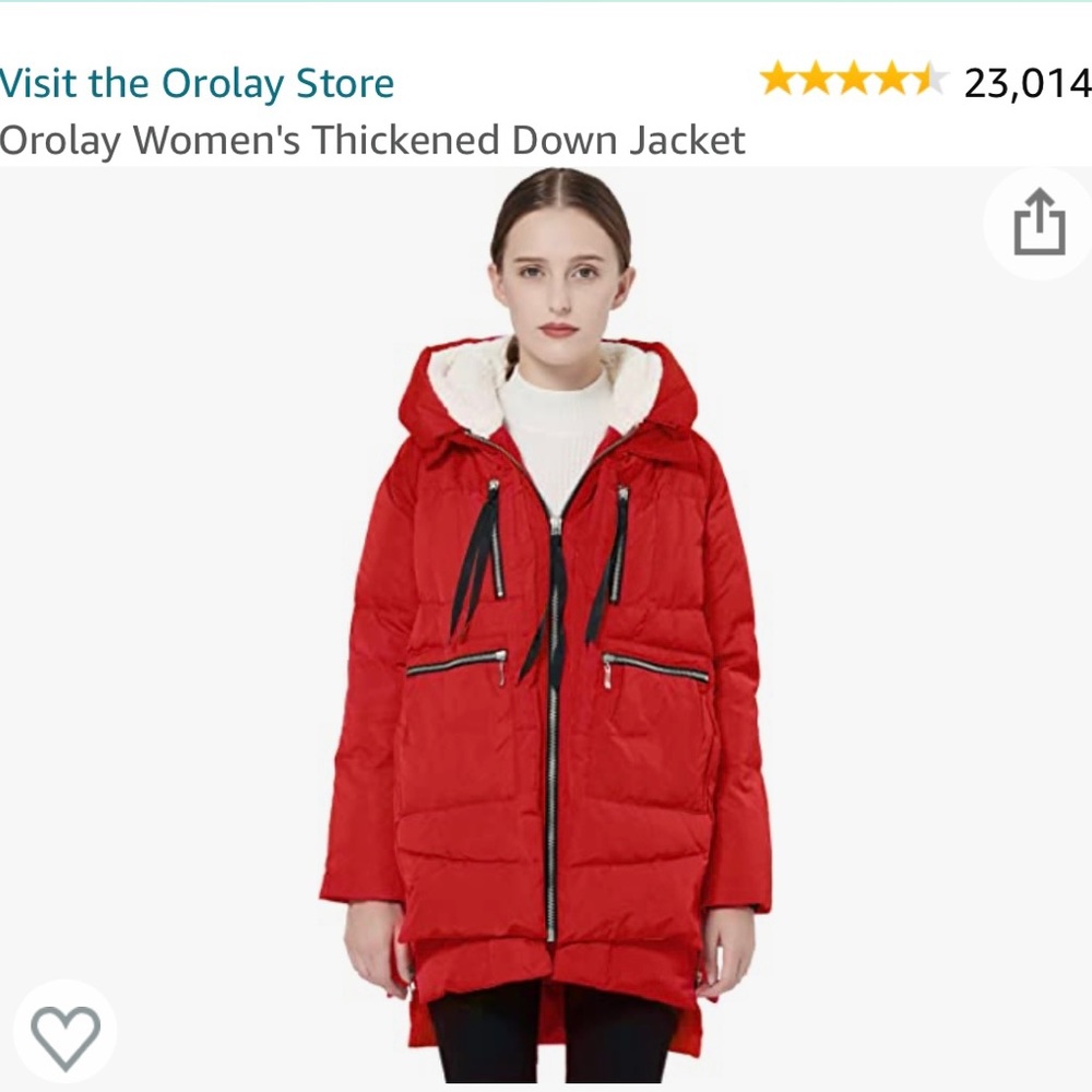 “The Coat” women’s Orolay coat  size 2XS